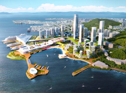 半島城邦 以導(dǎo)視設(shè)計解密標識視覺空間密碼