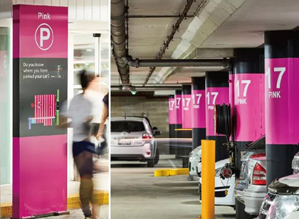 標(biāo)識導(dǎo)視設(shè)計(jì)讓停車成為一門藝術(shù)，不繞暈